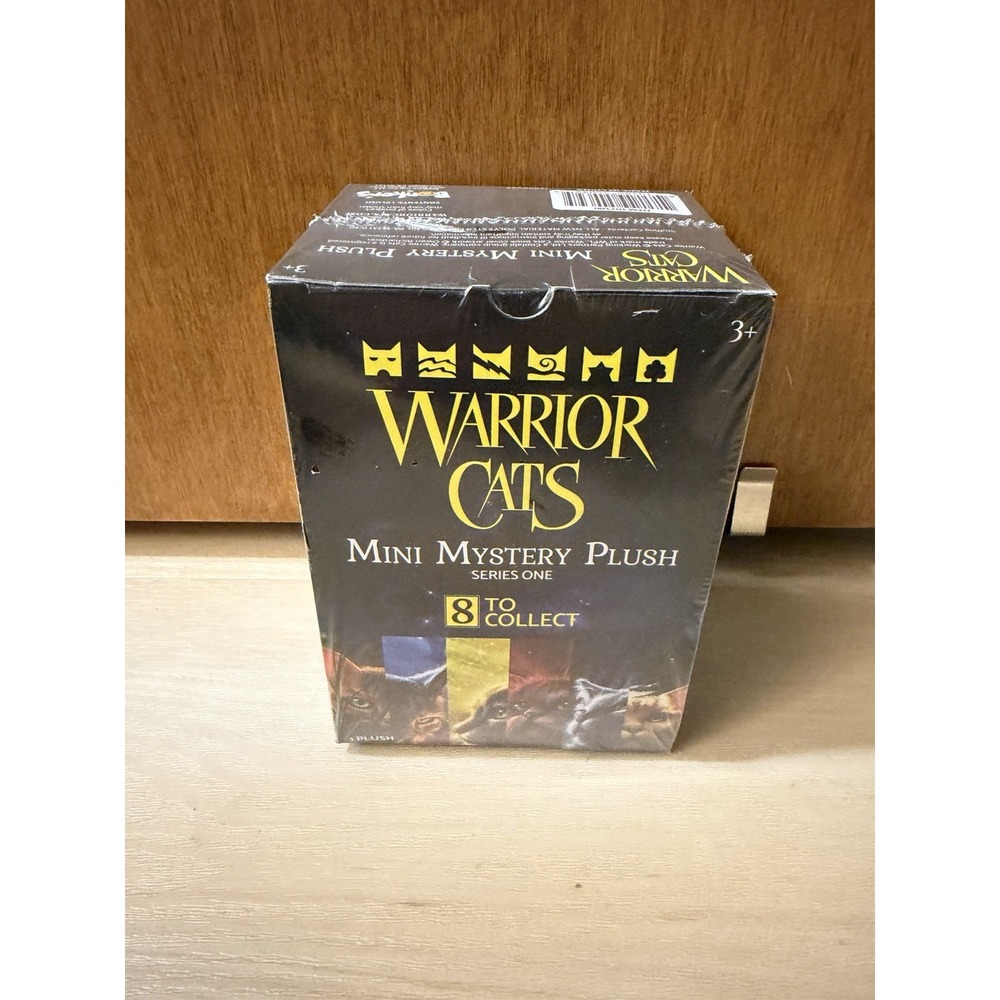 Warrior Cats 6" Mini Mystery Plush, Series 1 New Sealed In Box